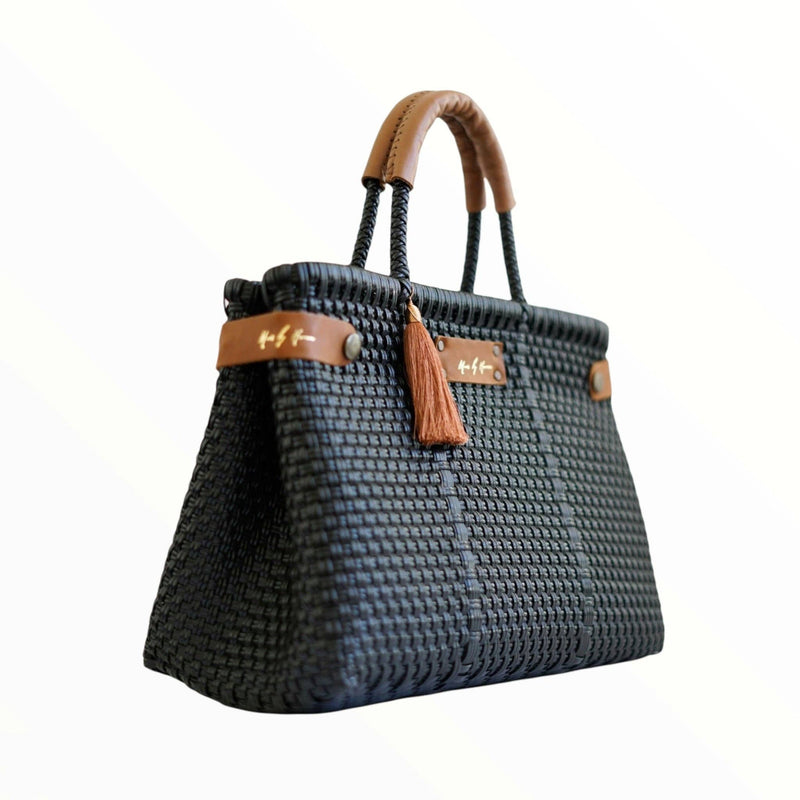 Convertible Handbag -Black Pearl