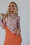 Made You Blush Floral Top