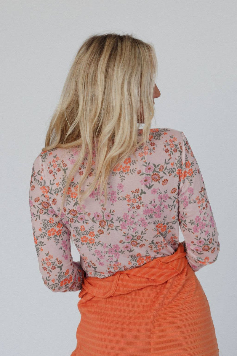 Made You Blush Floral Top