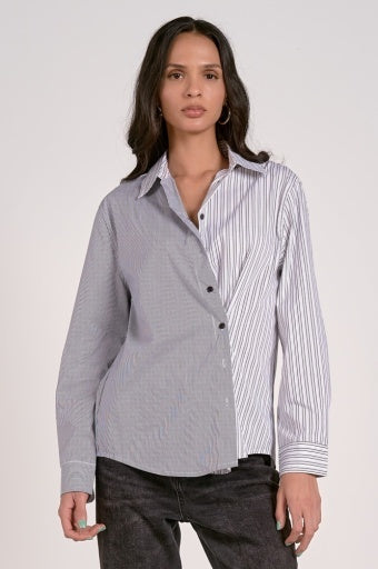 Modern button-down shirt