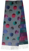 Watercolor Dot scarf