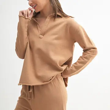 Malibu Vintage Henley Top