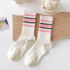 Striped Mid-Calf Socks