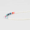 Manu Bay Surfer Necklace,Pink Mixed