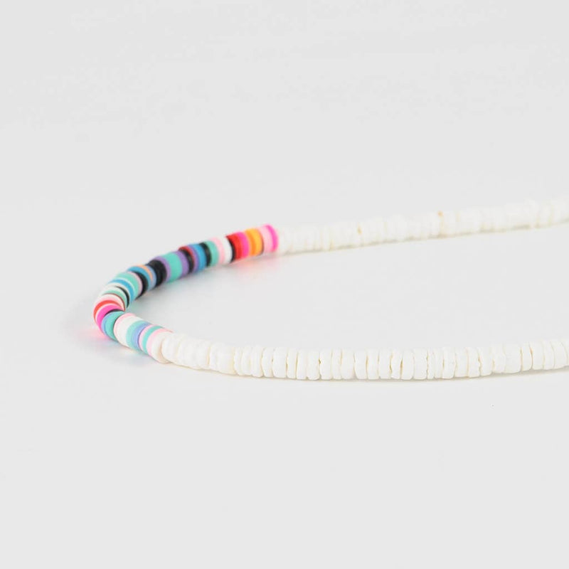 Manu Bay Surfer Necklace,Pink Mixed