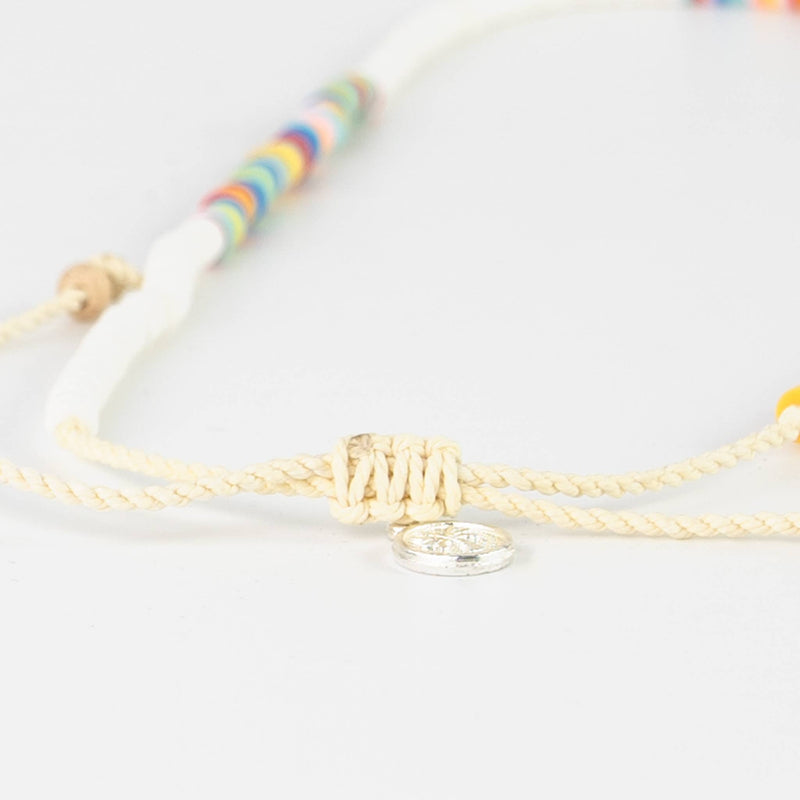 Manu Bay Surfer Necklace, Rainbow