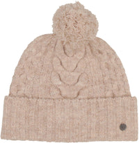 Cable Pom Hat