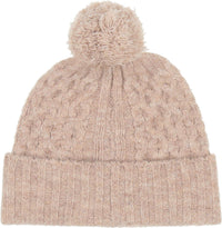 Cable Pom Hat