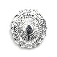 Oval Concho Scarf Pin w/Mag