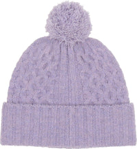 Cable Pom Hat