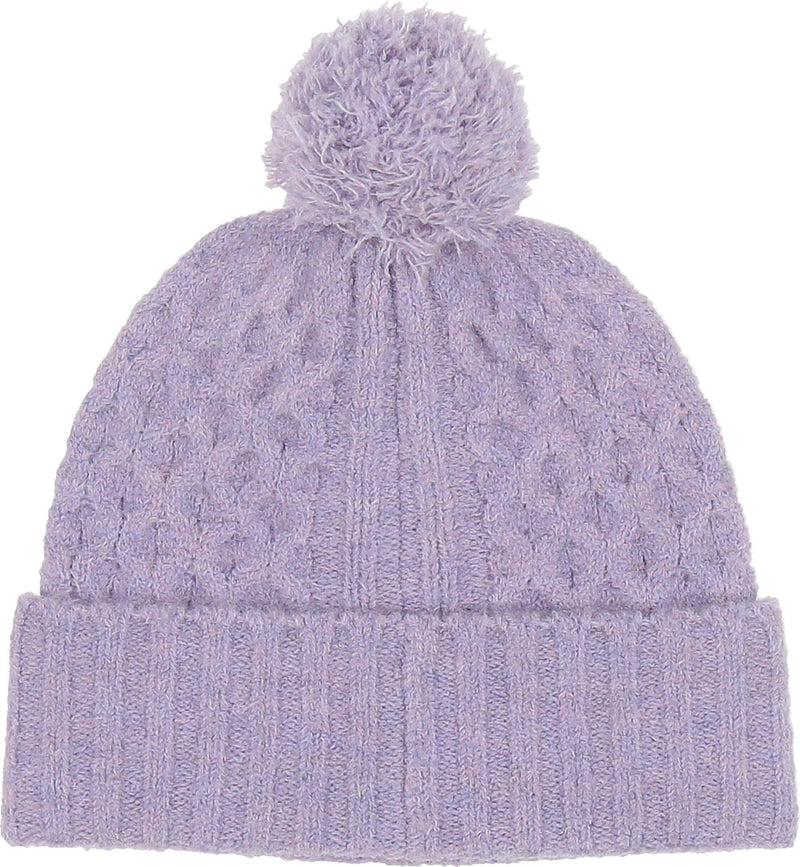 Cable Pom Hat