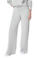 AirEssentials Wide Leg Pant - Light Heather Grey - Front - Ella Where She Shops