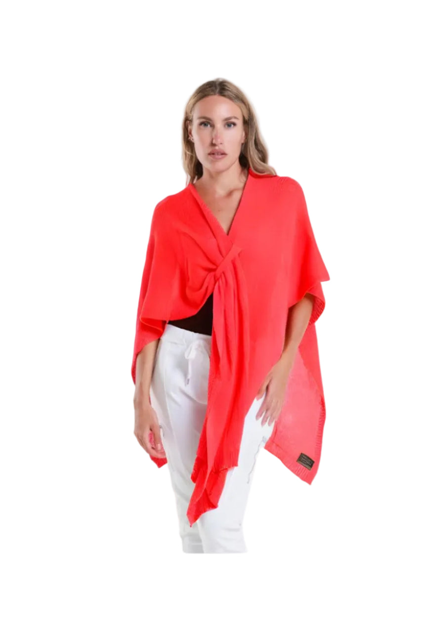 Aliya Multi Way Cotton Wrap Coral Ella Where She Shops