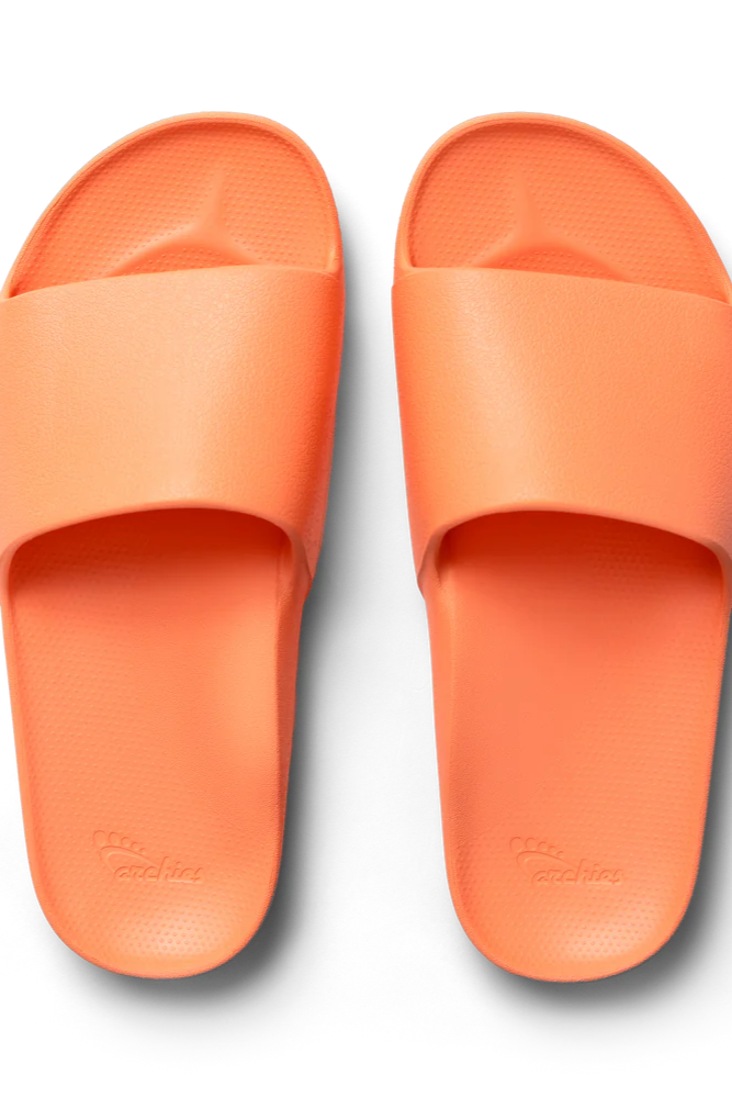 Arch Support Slides - Peach Front - Ella Where She Shops