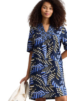 Ash Linen Blend Dress ella where she shops