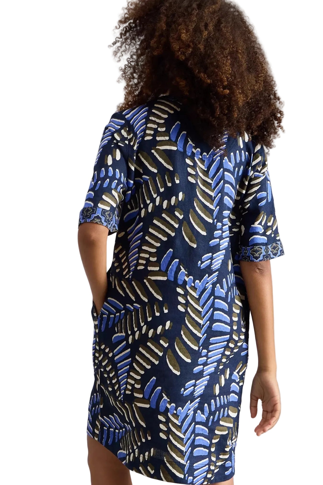 Ash Linen Dress ella where she shops