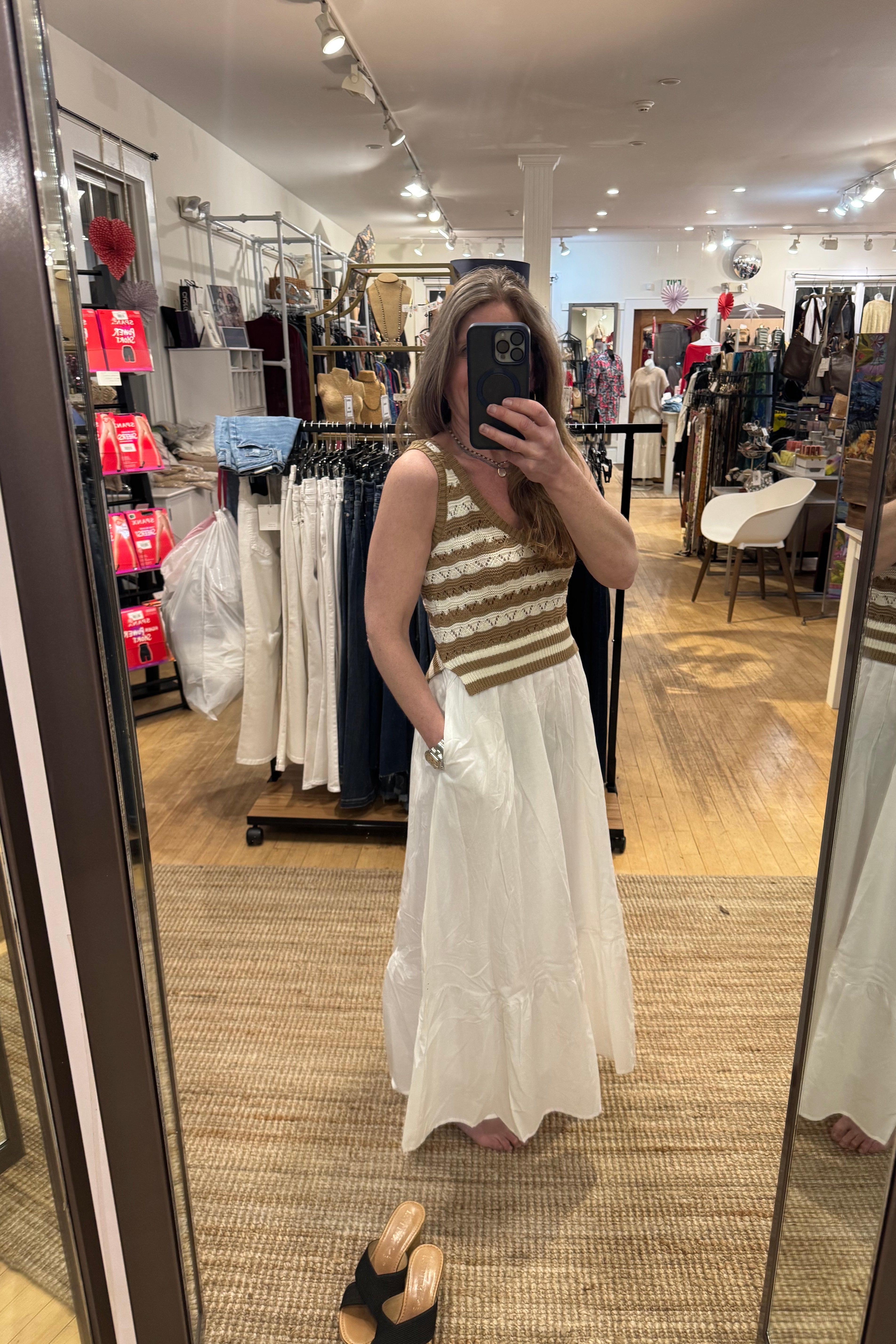 Autumn Knit Dress – On Model – Ella Where She Shops