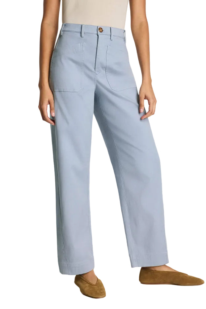 Barrel Leg Pant With Patch Pockets ella where she shops