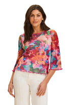 Bell Sleeve Boat Neck Top, Stephanie ella where she shops