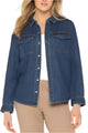 Button Down Shirt With Pockets – Front – Ella Where She Shops
