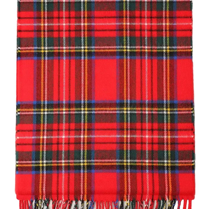 Cashmere like Tartan Plaid Scarf red ella where she shops