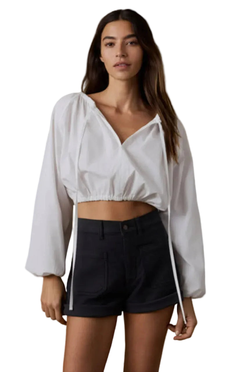 Coastal Poplin Nera Top Ella Where She Shops