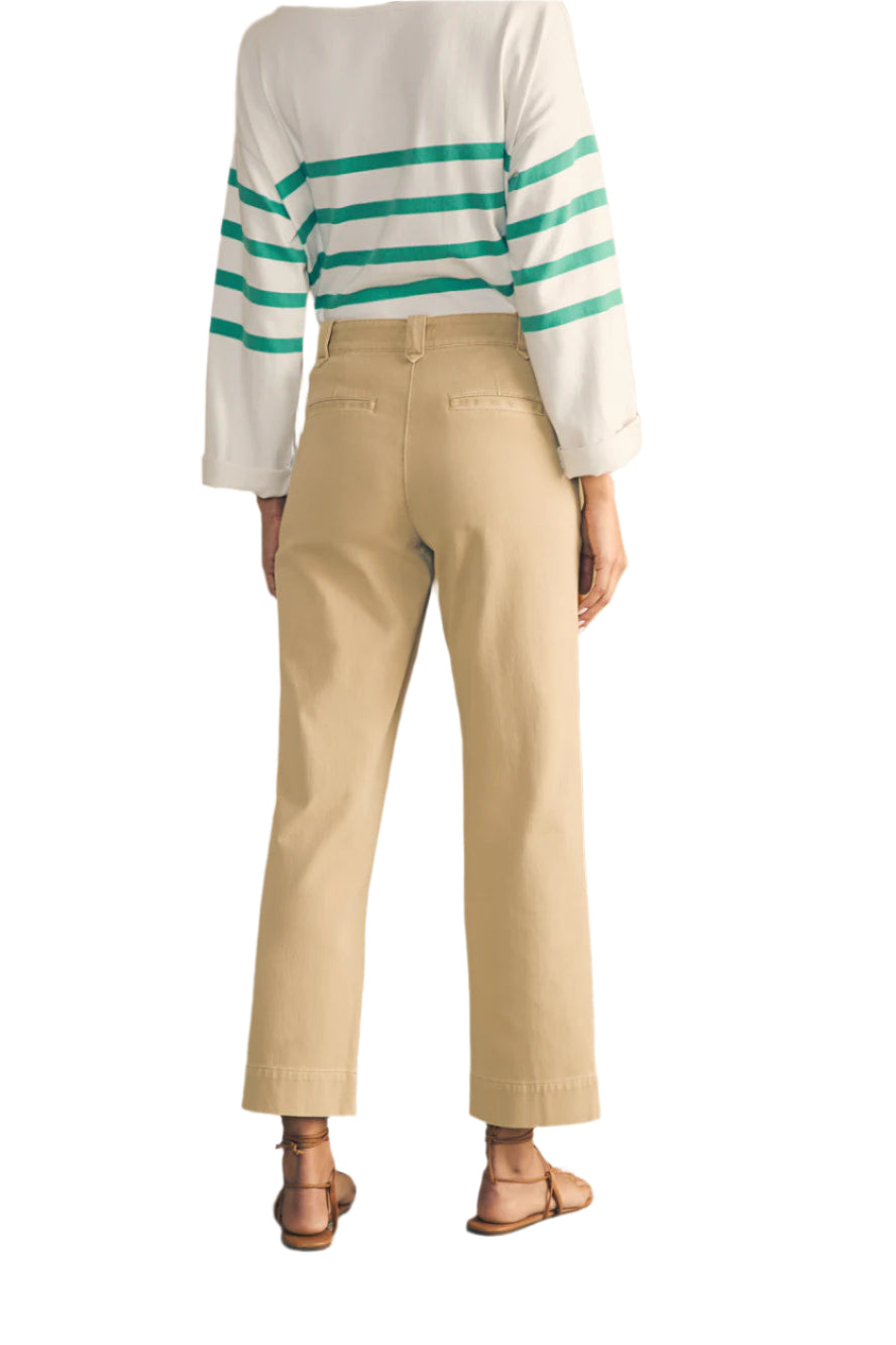 Coastline Stretch Chino – Back – Ella Where She Shops