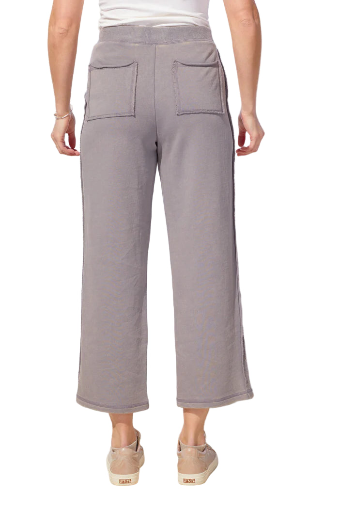 Color Wash Terry Anywhere Pant - Back - Ella Where She Shops