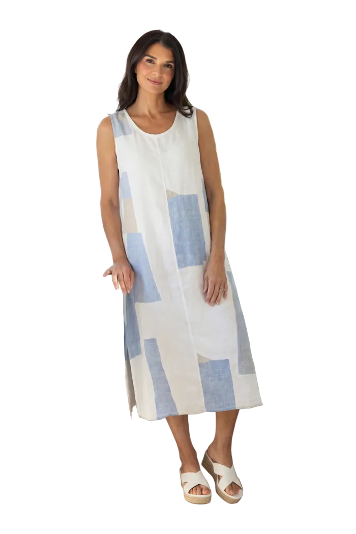 Colorblock Easy Does it Dress ella where she shops