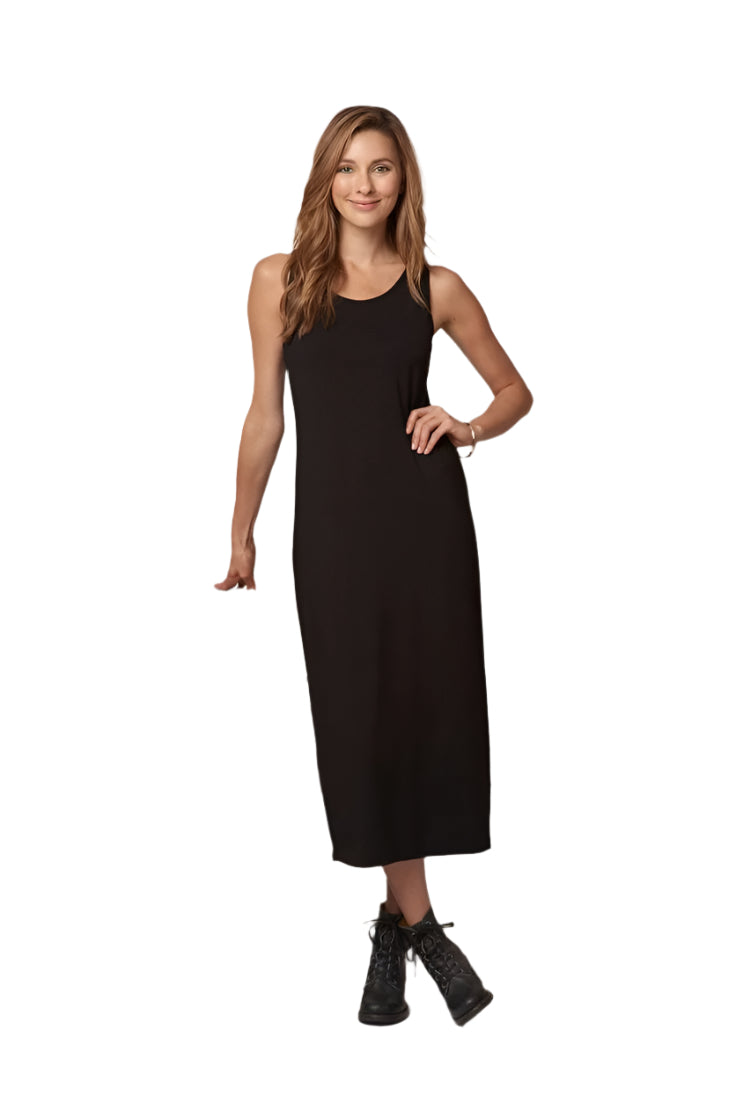 Core Travel Knit Everything Dress - Black - Ella Where She Shops