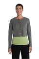 Cropped Cardigan mesh dot clay Ella where she shops