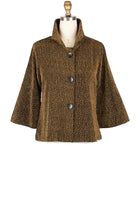 Cropped Sparkle Jacket gold ella where she shops