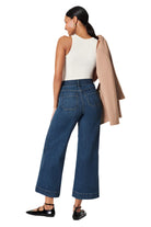 Cropped Wide Leg Jeans – Back – Ella Where She Shops
