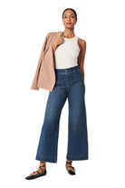 Cropped Wide Leg Jeans – Front – Ella Where She Shops