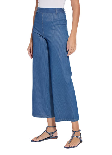 Erin hi waist wide leg denim ella where she shops