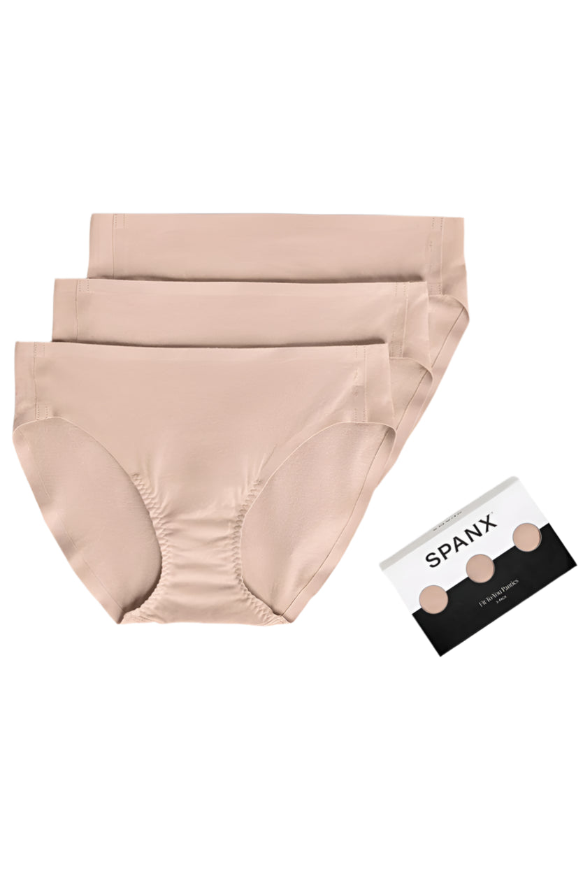 Fit‑To‑You Bikini 3‑Pack Box - Beige Front - Ella Where She Shops