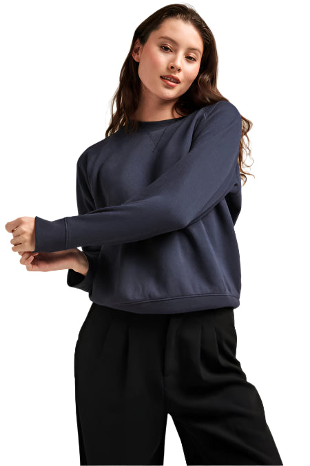 Fleece Sweatshirt – Front – Ella Where She Shops