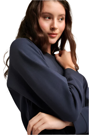 Fleece Sweatshirt – Side – Ella Where She Shops