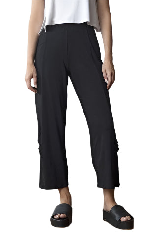 Foundation Knit Side Pleat Pant - Ella Where She Shops