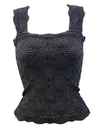 Free People Women Tank Top Love Letter Cami Twilight ella where she shops