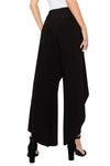 Front Crossover Drape Pant - Back - Ella Where She Shops