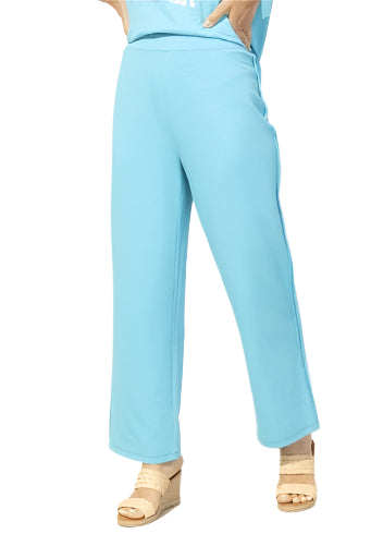 Front Terry Waterfront Pant - Maui - Front - Ella Where She Shops