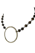 Full Circle Stone Stunner Necklace ella where she shops