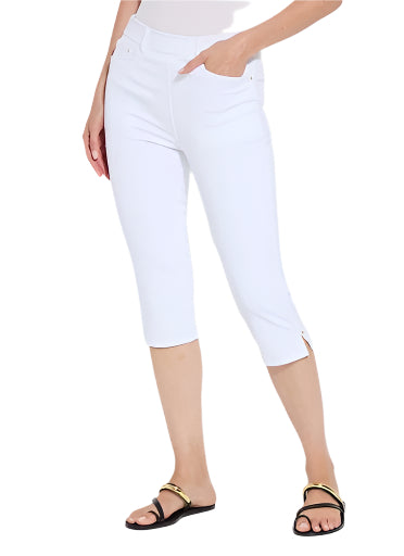 Granada front pocket capri denim ella where she shops