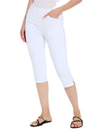 Granada front pocket capri denim ella where she shops
