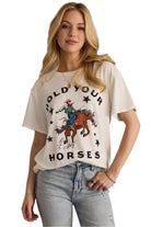 Hold Your Horses Tee – Front – Ella Where She Shops