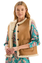 Hyland Sherpa Vest – Front – Ella Where She Shops
