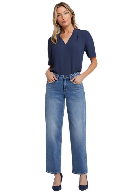 Jemma Barrel Jeans – Front – Ella Where She Shops