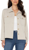 Flyaway shirt Jacket