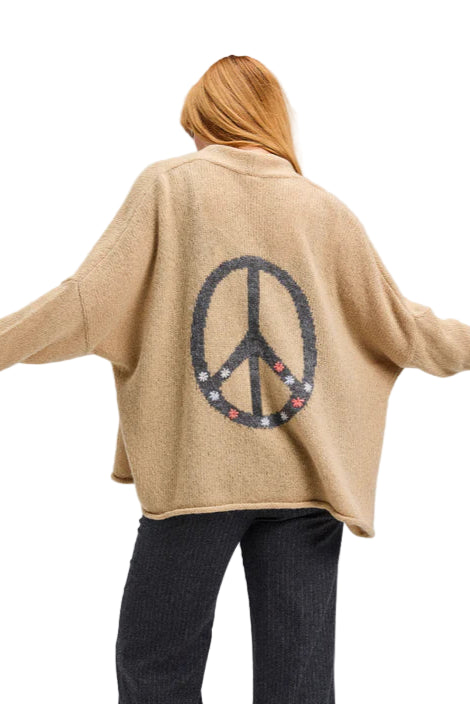 Lofty Peace Sweater – Front – Ella Where She Shops